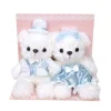 Sunlemon Bridal Set White X Black Bear Plush Collection