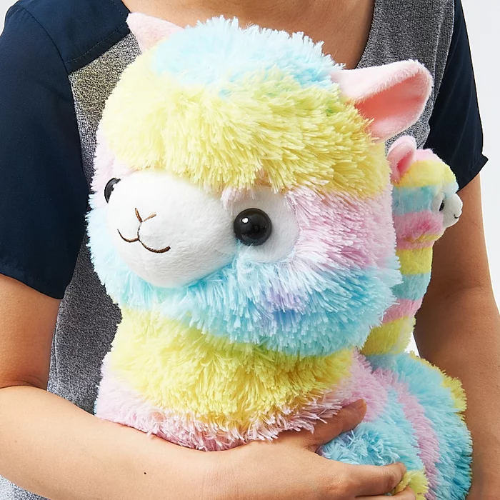 Amuse Alpacasso Rainbow Alpaca Plush (Big) - Image 7