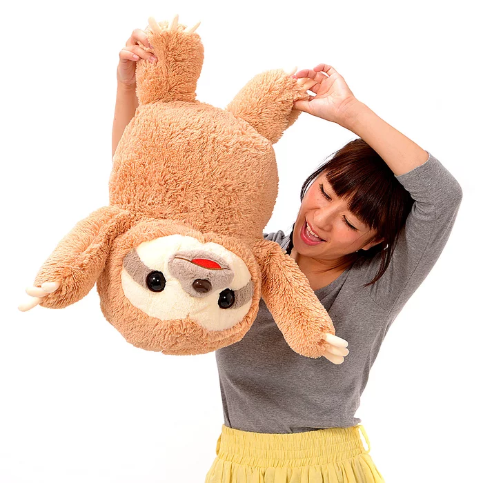 Amuse Namakemono No Mikke & Friends Sloth Plush Collection (Big) - Image 15