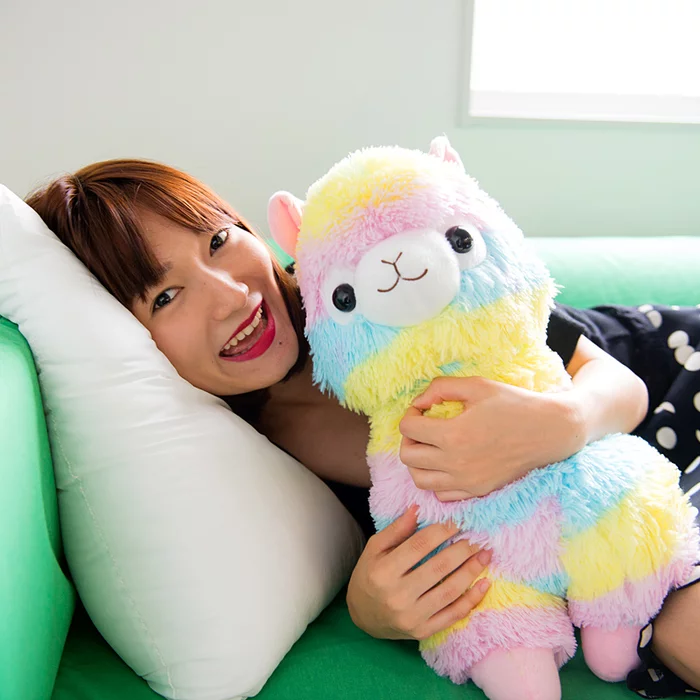 Amuse Alpacasso Rainbow Alpaca Plush (Big) - Image 14