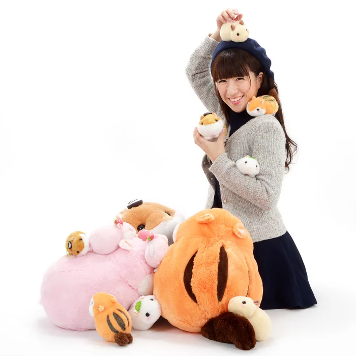 Amuse Coroham Coron Manmaru Friends Hamster Plush Collection (Ball Chain) - Image 17