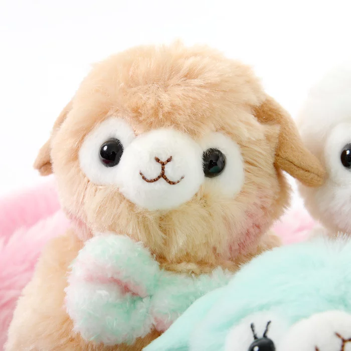 Amuse Alpacasso Kids Fuwamoko Ribbon Alpaca Plush Collection (Standard) - Image 5