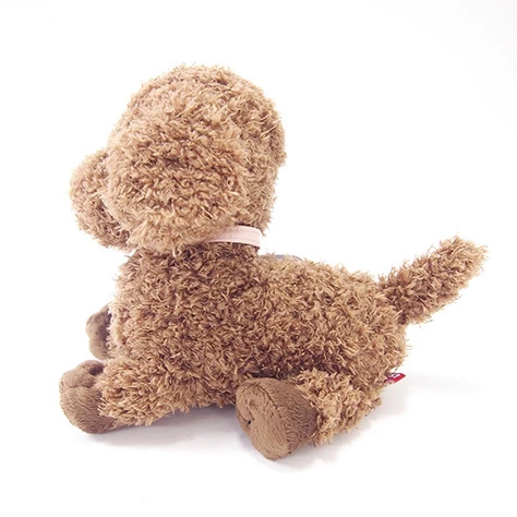 Sunlemon PUPS! Medium Brown Toy Poodle Plush - Image 4