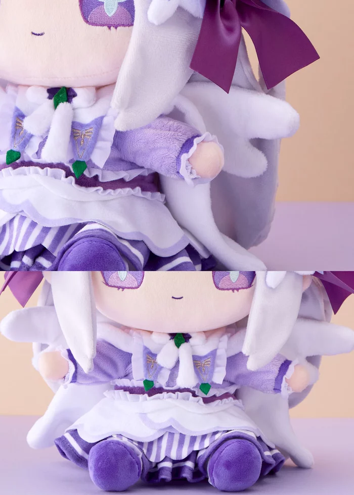 F:NEX Re:Zero -Starting Life In Another World- Fuwakawa-Lolita Emilia Stuffed Toy - Image 4