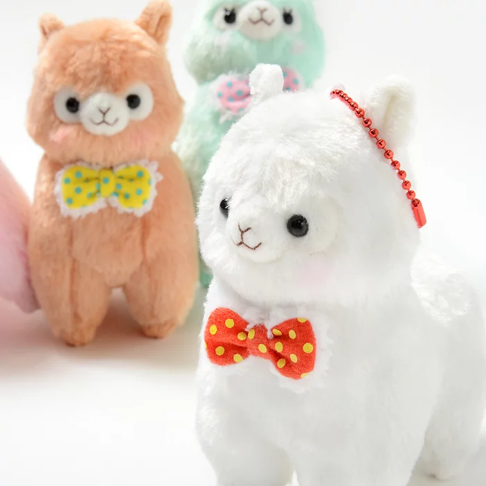 Amuse Alpacasso Mokomoko Ribbon Alpaca Plush Collection (Ball Chain) - Image 13