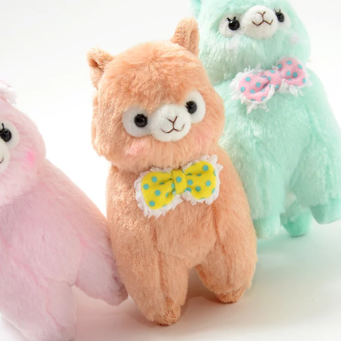 Amuse Alpacasso Mokomoko Ribbon Alpaca Plush Collection (Ball Chain) - Image 16