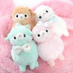 Amuse Alpacasso Kids Fuwamoko Ribbon Alpaca Plush Collection (Standard)