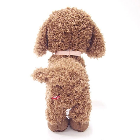 Sunlemon PUPS! Medium Brown Toy Poodle Plush - Image 5